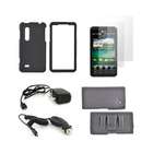 accessory geeks 5 item combo black case 2 pack screen