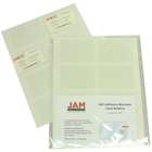 JAM Paper Self Adhesive Business Card Holders   Sold individually
