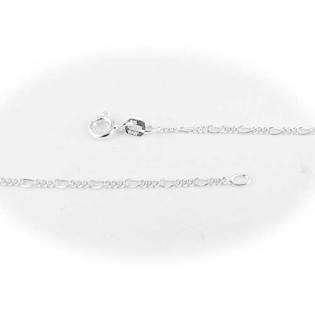   14 16 for girls genuine solid 925 sterling silver figaro chain