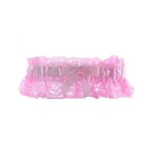 Bundle Ntr Garter Pink/White and 2 pack of Pink Silicone Lubricant 3.3 