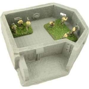    Terrain 15mm WWII   Fire Ctrl/Command Bunker Toys & Games