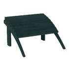   Home Decor Products Green Outdoor Patio Woodstock Adirondack Ottoman