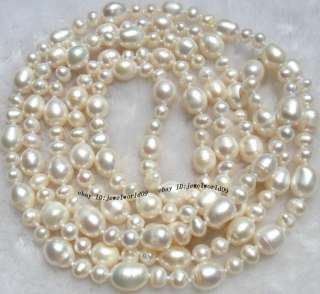 Beautiful White Freshwater Pearl Necklace  