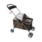 BestPet Leopard Skin Posh Pet Stroller