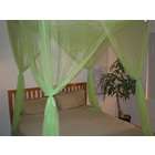   Lime Color 4 POSTER BED CANOPY MOSQUITO NET FULL QUEEN KING size Bed