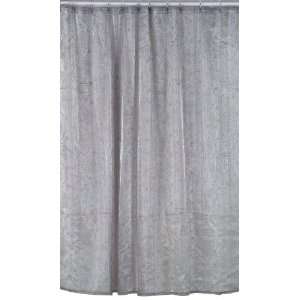    Bacova Guild Metallic Paisley Shower Curtain, Gray