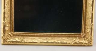   Fine Pewter 18K Gold Electroplated 4x5 Frame Contains Silver  