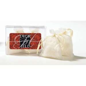   Pattern Monogram Personalized Fresh Linen Scented Bath S (Set of 20