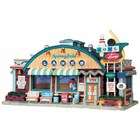   Plymouth Corners Village Springfield Lanes Lighted Building #95817