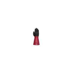   Nitrile Glove With Aggressive Grip   Size 9 Black/Red 14   58 535 9