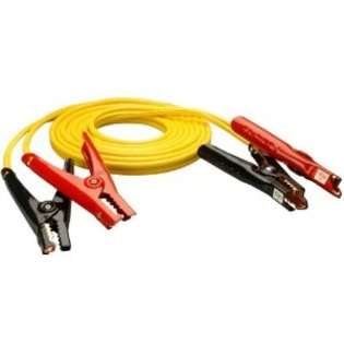   12 Foot Medium Duty Booster Cable with Non Polar Glow Clamps, 8 Gauge