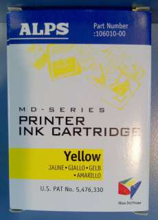 Alps MD Yellow Ink 106010 00  