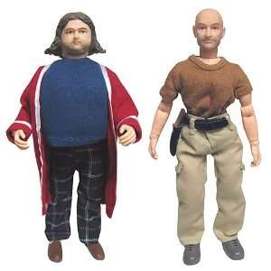 Lost Hurley Reyes and John Locke 8 Inch Action Figures 