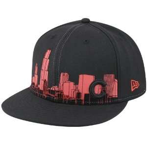    New Era Chicago Cubs Black City Deep Fitted Hat
