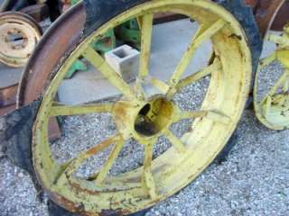 John Deere B Rear Wheel Cut off rims  