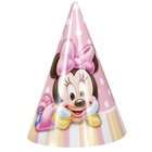   Hallmark Lets Party By Hallmark Disney Minnies 1st Birthday Cone Hats