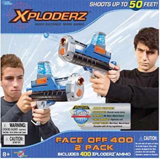 Xploderz Face Off 400 Blaster   2 Pack   The Maya Group   Toys R 