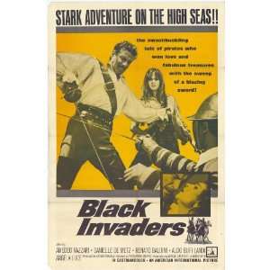  The Black Invaders Movie Poster (27 x 40 Inches   69cm x 