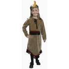 Dress Up America Deluxe Indian Girl Childrens Costume Set   Size 