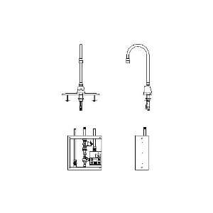 Delta 3001T3577A Single Hole Battery Operated Electronic Basin Faucet 