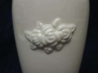 Lenox Porcelain Rose Blossom Bud Vase 24K Gold Trim  