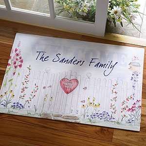  Personalized Welcome Mats   Home Sweet Home Family Name 