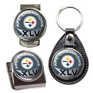  Pittsburgh Steelers AFC Champ Magnet Clip, Key Chain 