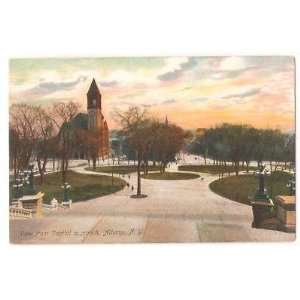   Postcard View From Capitol approach Albany New York 