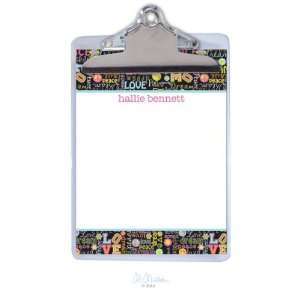  Peace Personalized Notepad With Clipboard