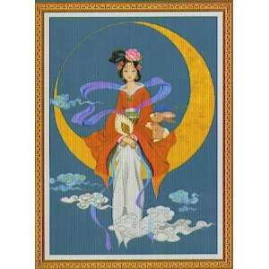    Chang Er Moon Goddess   Cross Stitch Pattern Arts, Crafts & Sewing