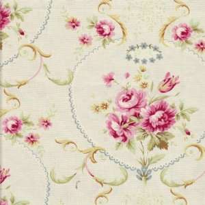 rose portrait fabric 