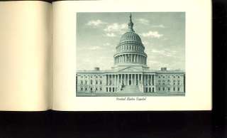 1942 TRAVEL BOOKLET  WASHINGTON DC OUR NATIONS CAPITAL  