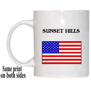  US Flag   Sunset Hills, Missouri (MO) Mug 