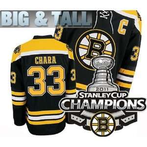 Bruins Authentic NHL Jerseys #33 Zdeno Chara Home Black Hockey Jersey 