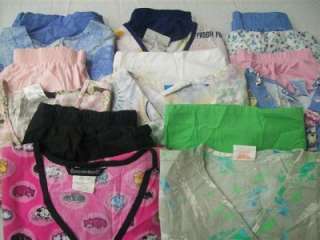 Medical Dental Scrubs Lot of 8 Printed Outfits Sets Size Small  