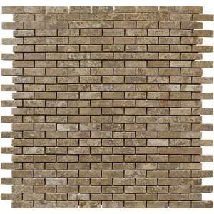 Travertine Tile Mosaic Natural Stone Flooring Wall Backsplash   Noce 3 