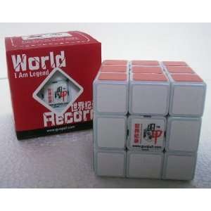    Alpha (Type A) 52mm Micro 3x3 Speed Cube Puzzle White Toys & Games