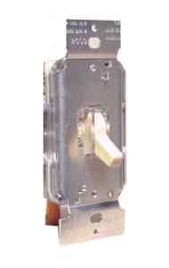 LIGHTOLIER T600 I Ivory Incandescent Toggle Dimmer  