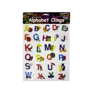    Alphabet Window Clings Case Pack 72   914853 Patio, Lawn & Garden