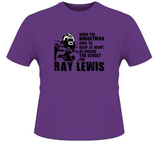 Ray Lewis Baltimore Ravens Tough T Shirt  