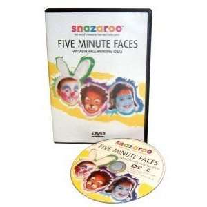   DVD Snazaroo 5 Minute Faces Snazaroo Face Painting DVD Toys & Games