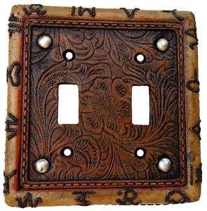 Decorative Kid Room  Western Brand Double Switch Plate  