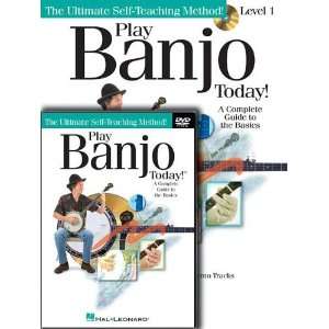  Play Banjo Today Beginners Pack Level 1 Book/CD/DVD 