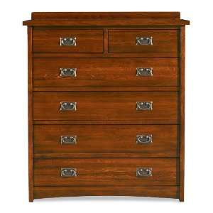  Mastercraft Collections Prairie Mission 6 Drawer Chest 