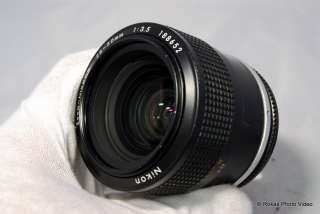 Nikon 28 50mm f3.5 zoom Nikkor lens AI s AIS constant a  