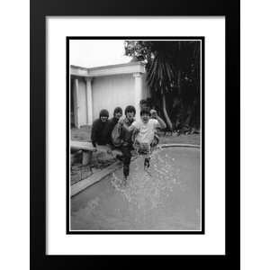  Celebrity Framed and Double Matted 25x29 Beatles On 