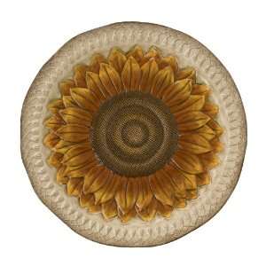 Grasslands Road Indian Summer Sunflower 15 Inch Tray with Stand 