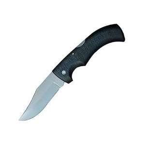75 Plain Clip Point Blade Gator Folding Knife, Ballistic Nylon 