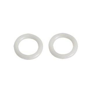  White Plastic Rings for Roman Shades 5/8 50 Per Pack 