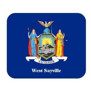   State Flag   West Sayville, New York (NY) Mouse Pad 